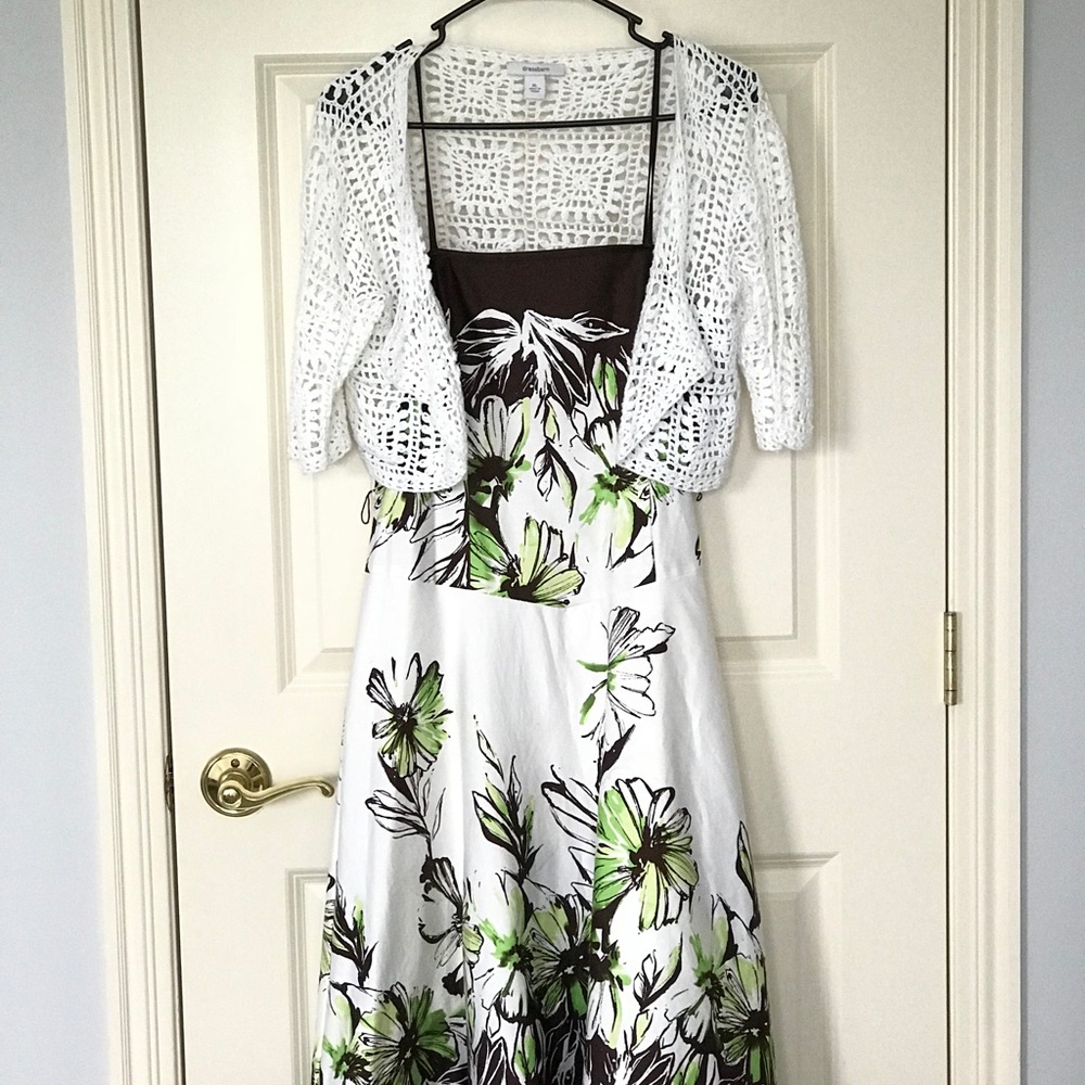Plus Size Floral Dress